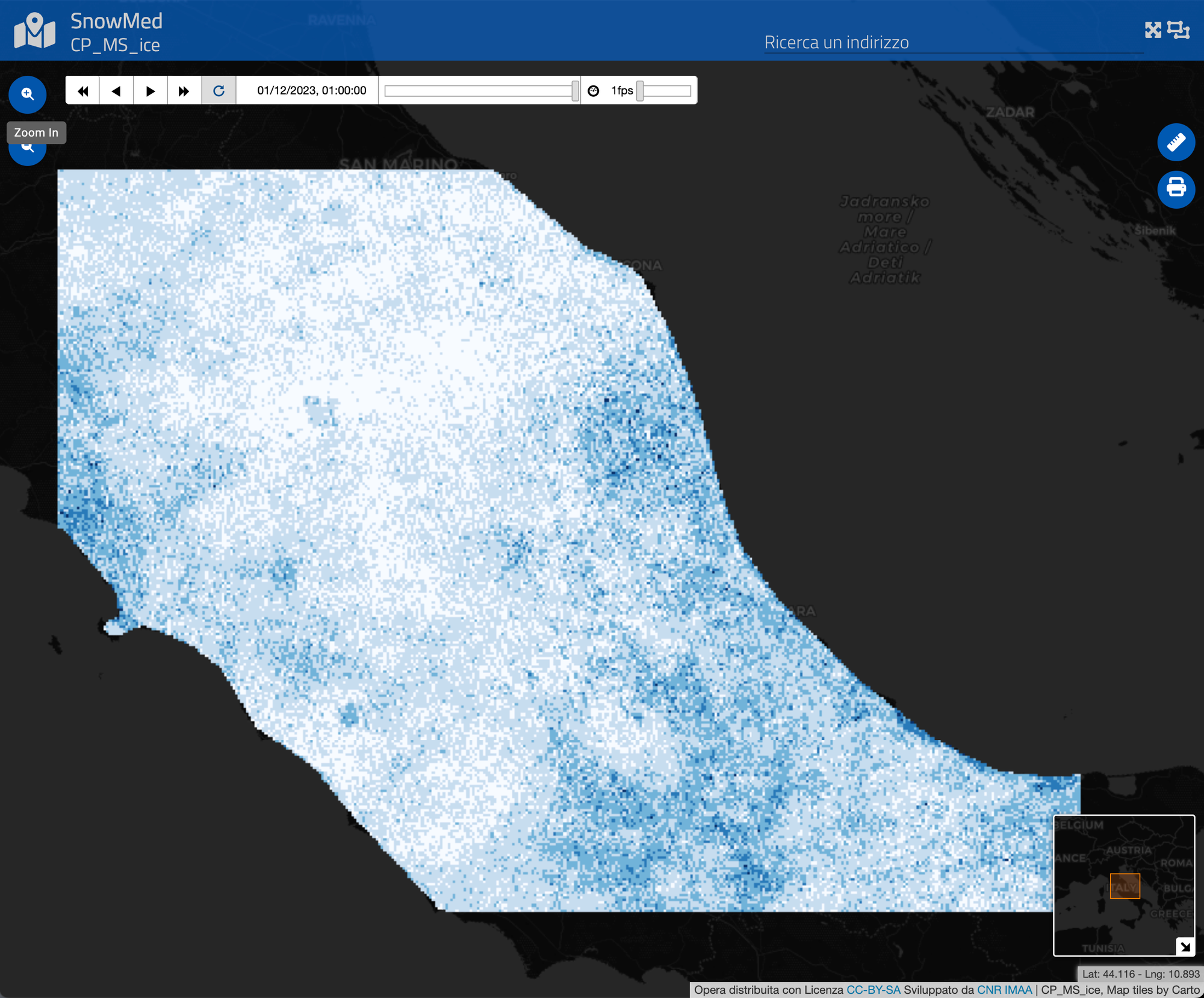 Cloud Phase Monthly Statistics (ice)