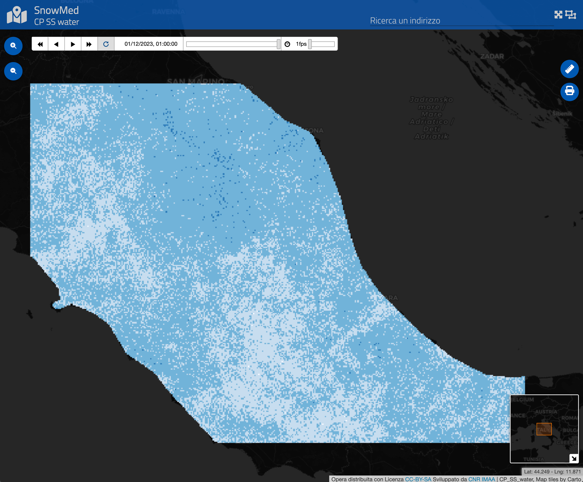 Cloud Phase Seasonal Statistics (water)