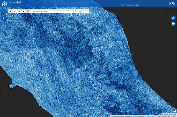 Cloud Mask Monthly Statistics (nighttime)