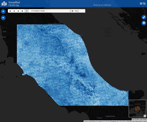 Cloud Mask Monthly Statistics (daytime)