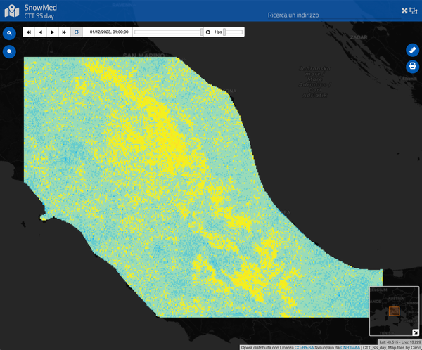 Cloud Top Temperature Seasonal Statistics (daytime)