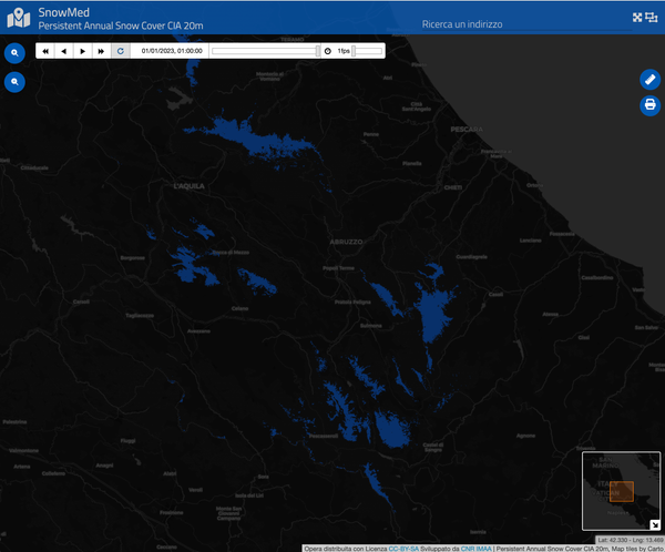 Persistent Annual Snow Cover 20m