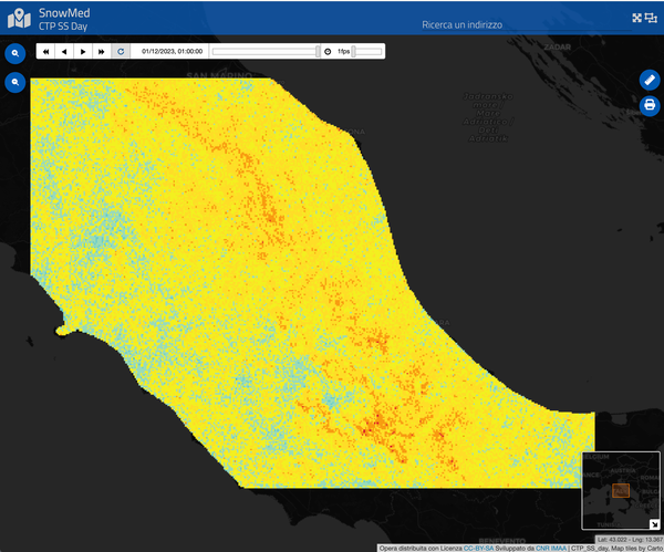 Cloud Top Pressure Seasonal Statistics (daytime)
